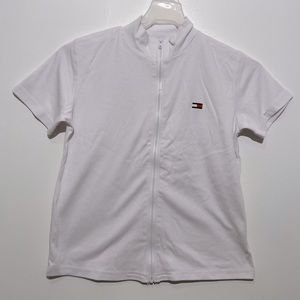 Zip up short sleeve